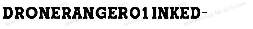 DroneRanger01 Inked字体转换